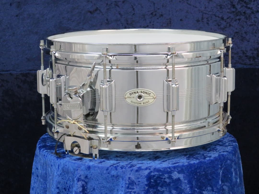 Rogers Dyna-sonic 6.5 x 14 Chrome Over Brass Snare Drum 1967 Serial #7050 Rogers Dyna-sonic 6.5 x 14 Chrome Over Brass Snare Drum 1967 Serial #7050