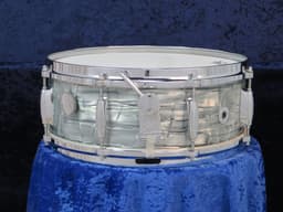 Gretsch Model 4157, 5 x 14 Midnight Blue Pearl Wood Snare Drum 1960's Serial #74259 Gretsch Model 4157, 5 x 14 Midnight Blue Pearl Wood Snare Drum 1960's Serial #74259