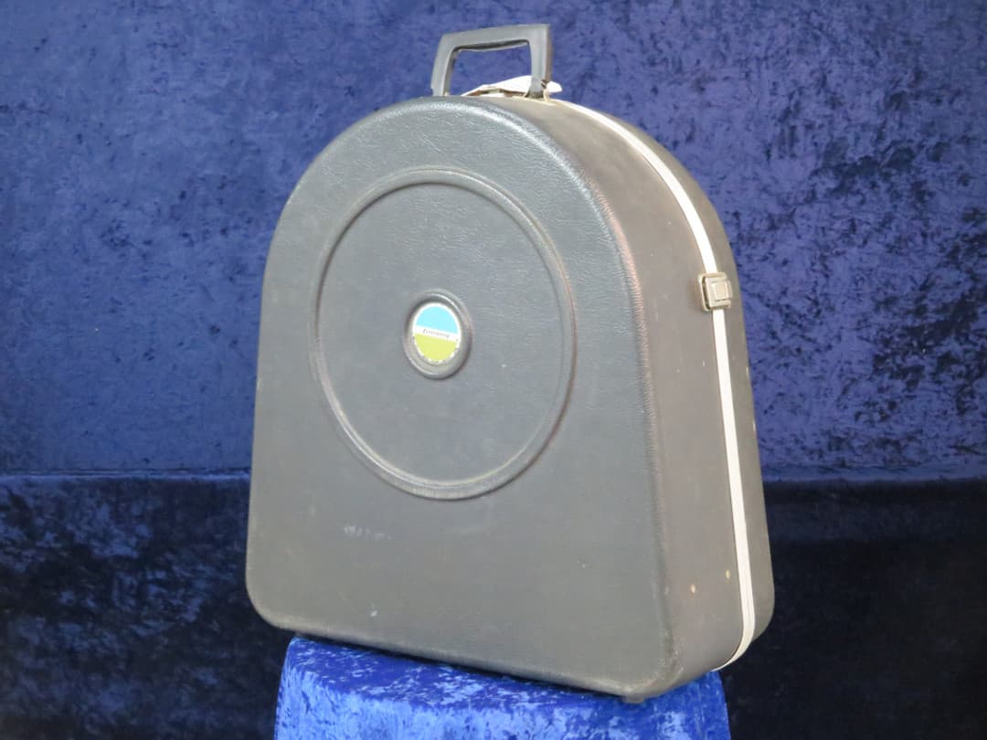 Gretsch Model 4157, 5 x 14 Midnight Blue Pearl Wood Snare Drum 1960's Serial #74259