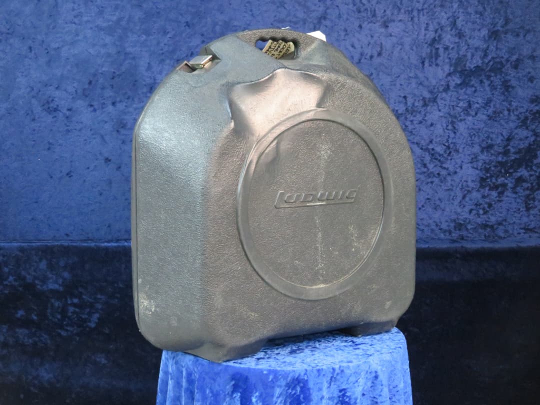 Ludwig No. 491 Pioneer 5 x 14 White Marine Pearl Wood Snare Drum 1965 Serial #207337