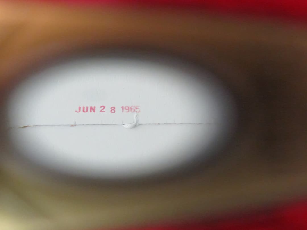 Ludwig Jazz Festival 5 x 14 Sparkling Red Pearl Wood Snare Drum 1965 Serial #157573