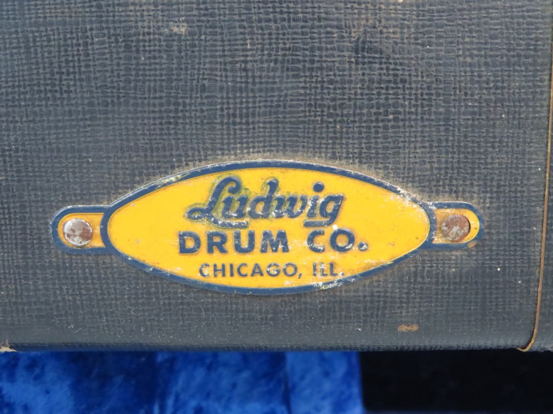 Ludwig Jazz Festival 5 x 14 Sparkling Red Pearl Wood Snare Drum 1965 Serial #157573