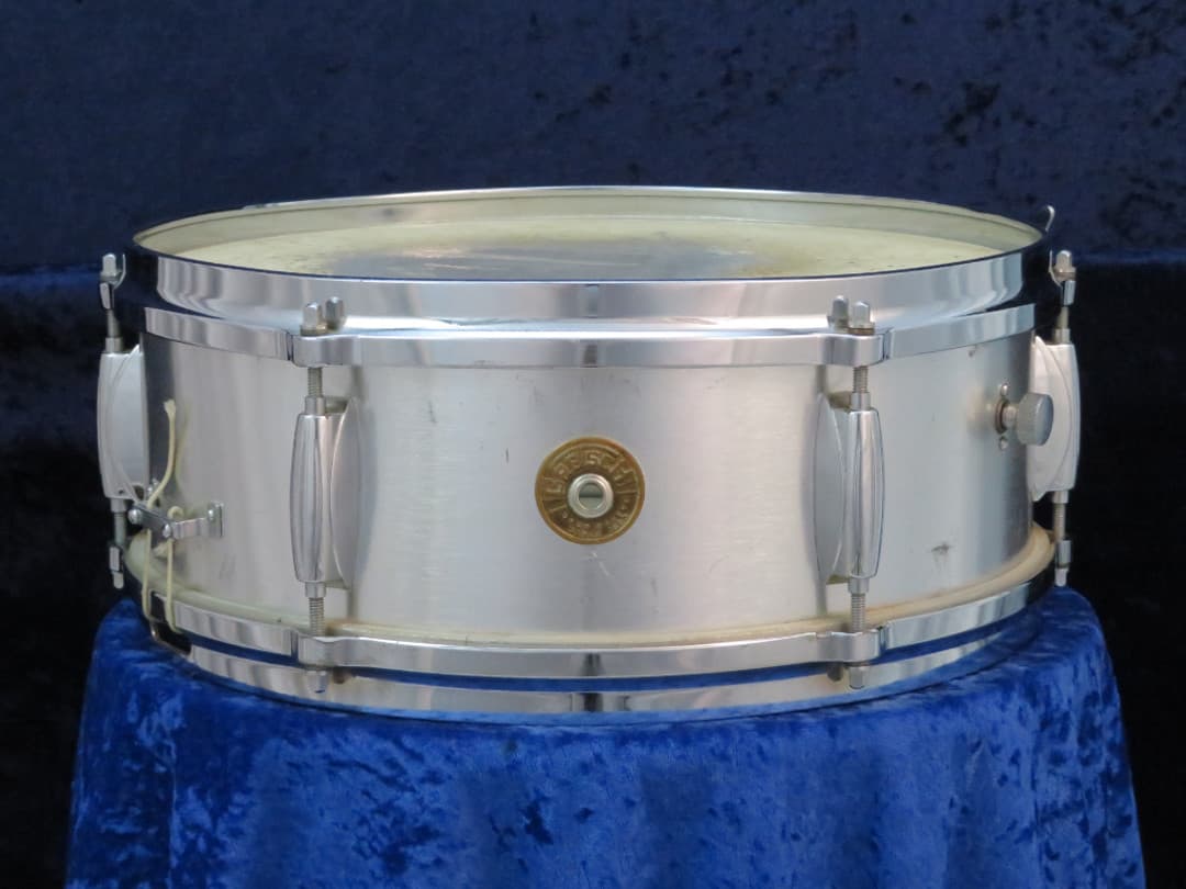 Gretsch Model 4106, 5 x 14 Brushed Aluminum Snare Drum 1960's Serial #96867 Gretsch Model 4106, 5 x 14 Brushed Aluminum Snare Drum 1960's Serial #96867