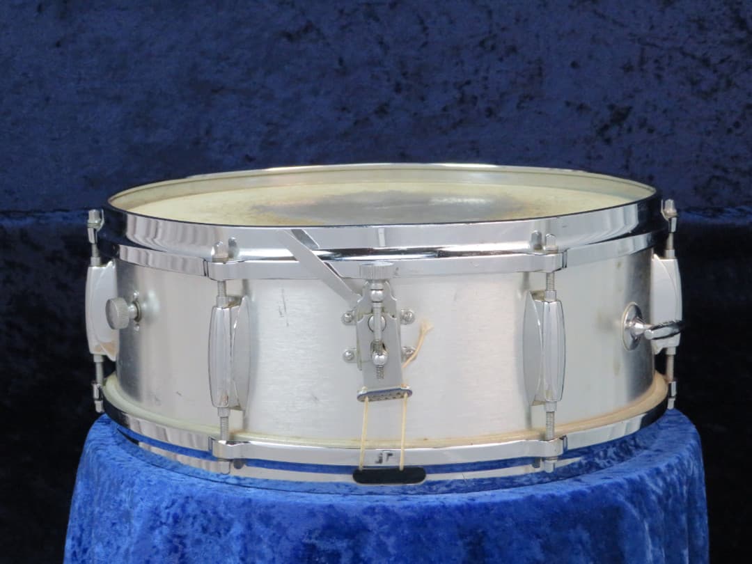 Gretsch Model 4106, 5 x 14 Brushed Aluminum Snare Drum 1960's Serial #96867