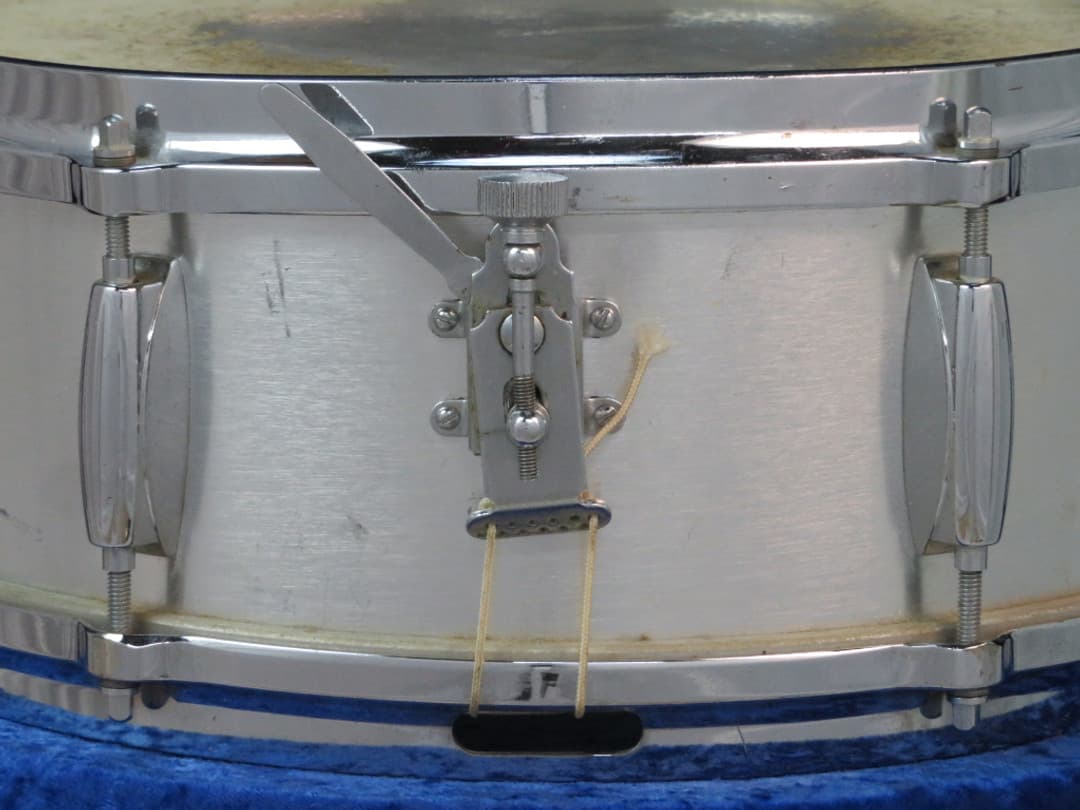 Gretsch Model 4106, 5 x 14 Brushed Aluminum Snare Drum 1960's Serial #96867