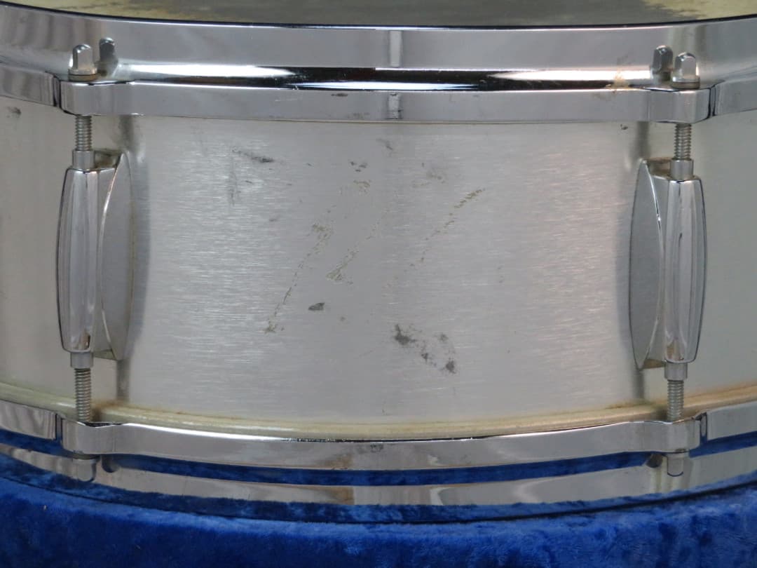 Gretsch Model 4106, 5 x 14 Brushed Aluminum Snare Drum 1960's Serial #96867