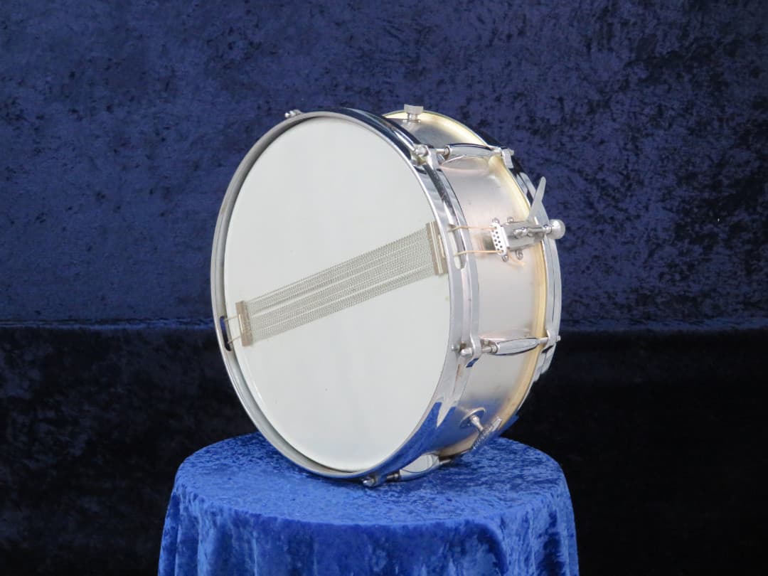 Gretsch Model 4106, 5 x 14 Brushed Aluminum Snare Drum 1960's Serial #96867