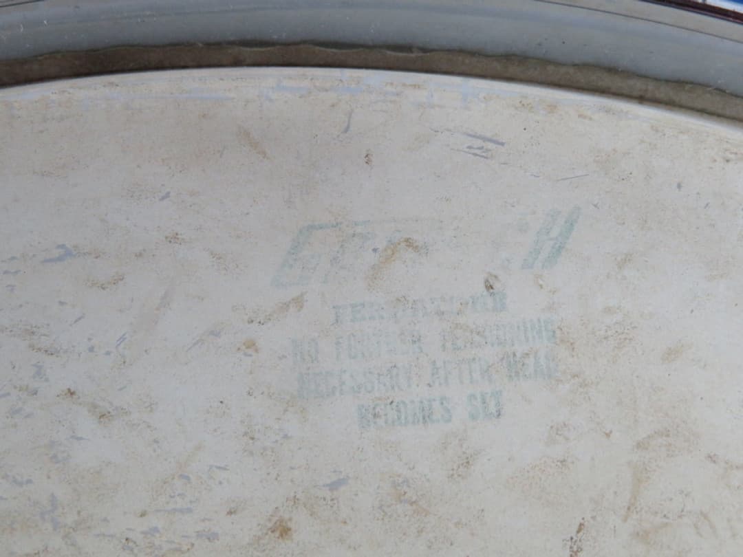 Gretsch Model 4106, 5 x 14 Brushed Aluminum Snare Drum 1960's Serial #96867