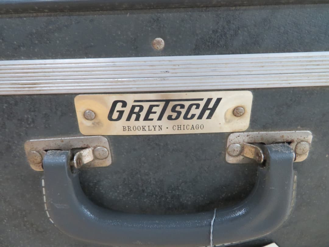 Gretsch Model 4106, 5 x 14 Brushed Aluminum Snare Drum 1960's Serial #96867