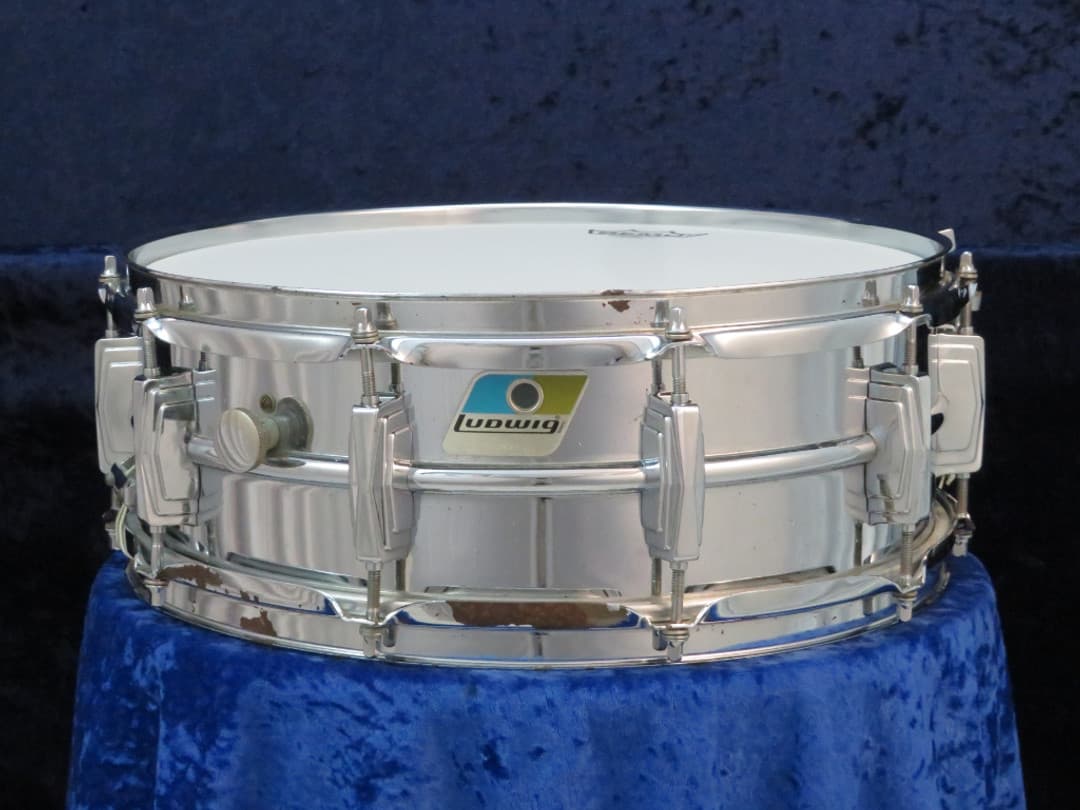 Ludwig No. 400 Supraphonic 5 x 14 Chrome Snare Drum Serial 1970's #2030898 Ludwig No. 400 Supraphonic 5 x 14 Chrome Snare Drum Serial 1970's #2030898