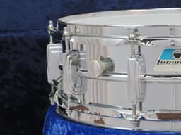 Ludwig No. 400 Supraphonic 5 x 14 Chrome Snare Drum Serial 1970's #2030898 Ludwig No. 400 Supraphonic 5 x 14 Chrome Snare Drum Serial 1970's #2030898