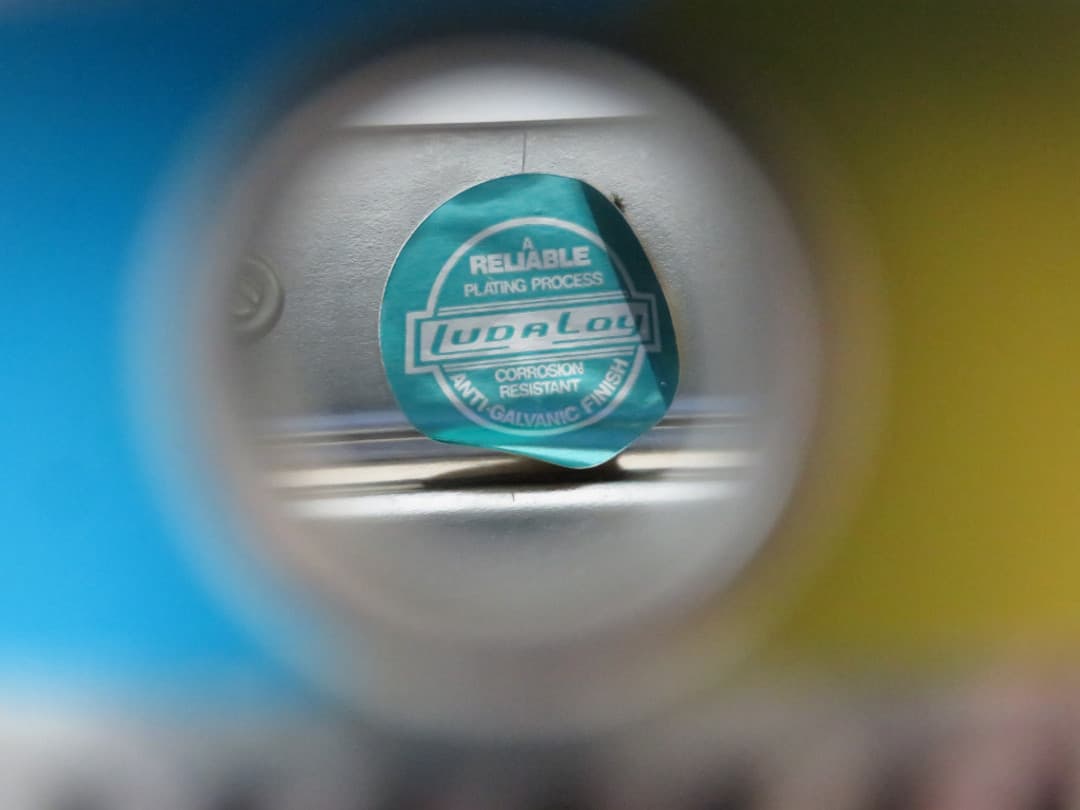 Ludwig No. 400 Supraphonic 5 x 14 Chrome Snare Drum Serial 1970's #2030898