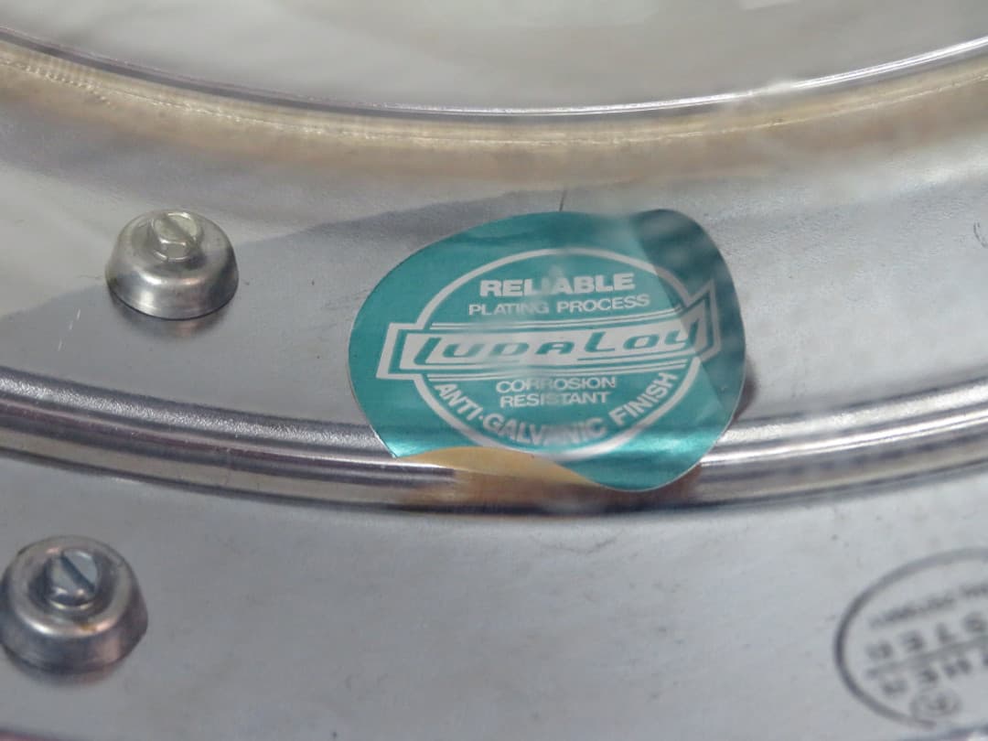 Ludwig No. 400 Supraphonic 5 x 14 Chrome Snare Drum Serial 1970's #2030898
