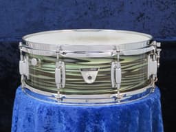 Ludwig Standard 5 x 14 Avocado Strata Wood Snare Drum 1960's Serial #17127 Ludwig Standard 5 x 14 Avocado Strata Wood Snare Drum 1960's Serial #17127