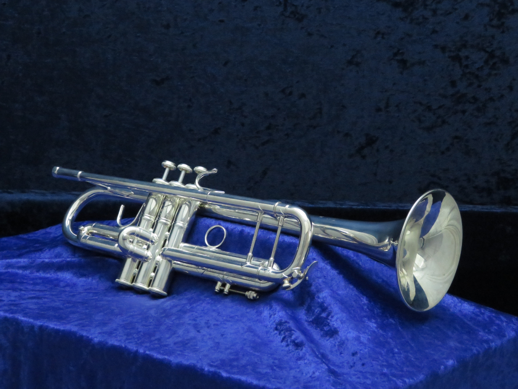 Bach Stradivarius Model 37 Silver Trumpet 1980's Serial #335742