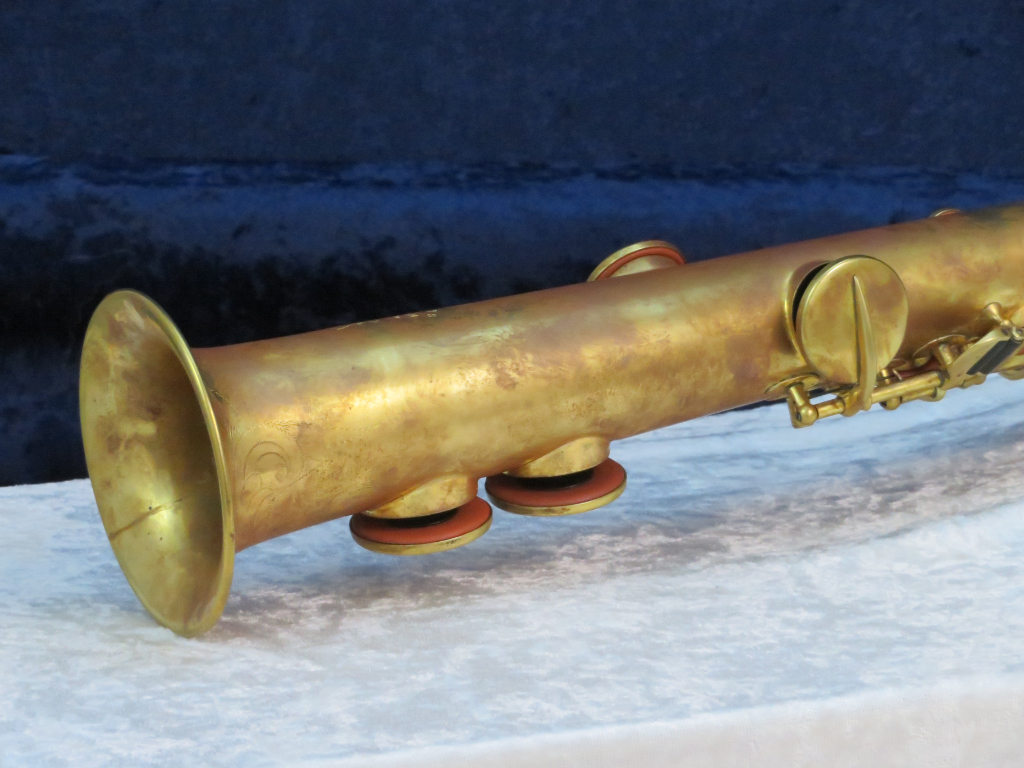 Buescher The Buescher True-Tone Straight Soprano Saxophone 1923 Serial  #133079