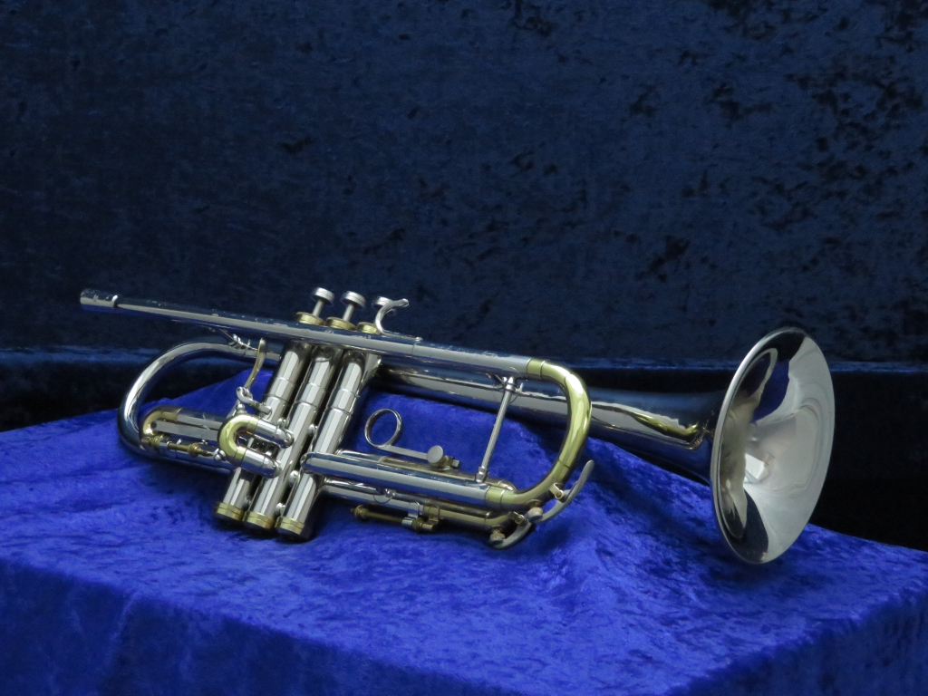 C.G. Conn Connstellation Late Model 38B Nickel Silver Trumpet 1968 